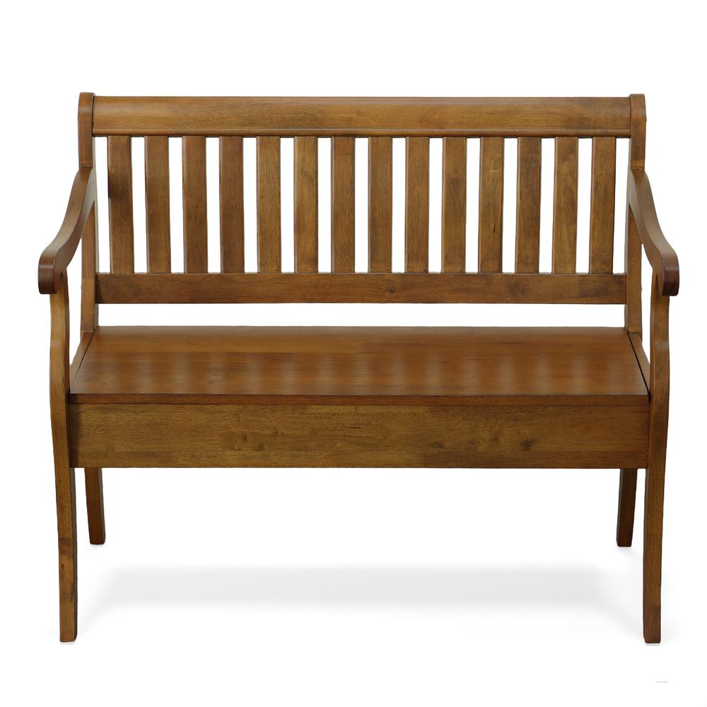 Veranda Storage Bench - Elm. Picture 2