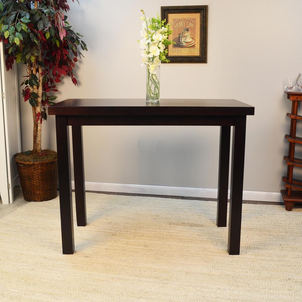 Waverly Thick Top Bar Table - Espresso. Picture 4