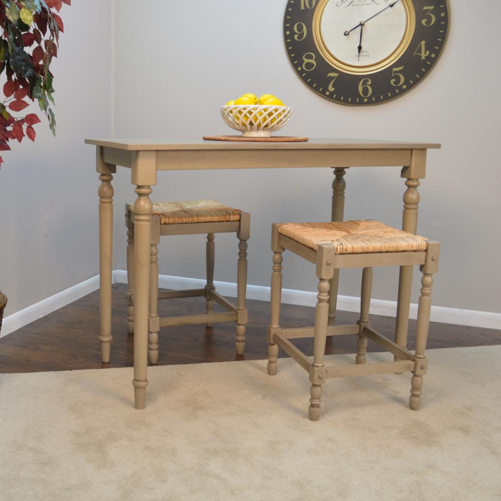 Hawthorne 24" Counter Stool - Weathered Gray. Picture 7