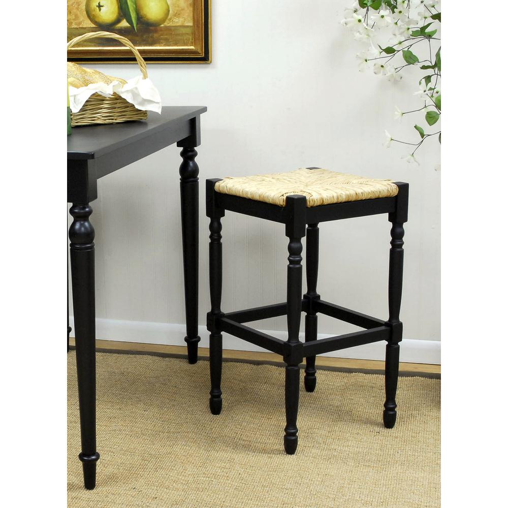 Hawthorne 29" Barstool - Antique Black. Picture 6