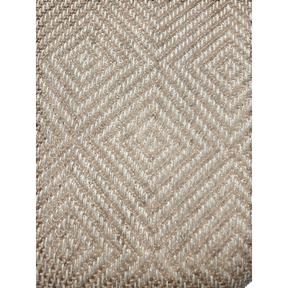 Handwoven Fabric Storage Ottoman - Multi-Purpose Foot Rest Natural. Picture 6