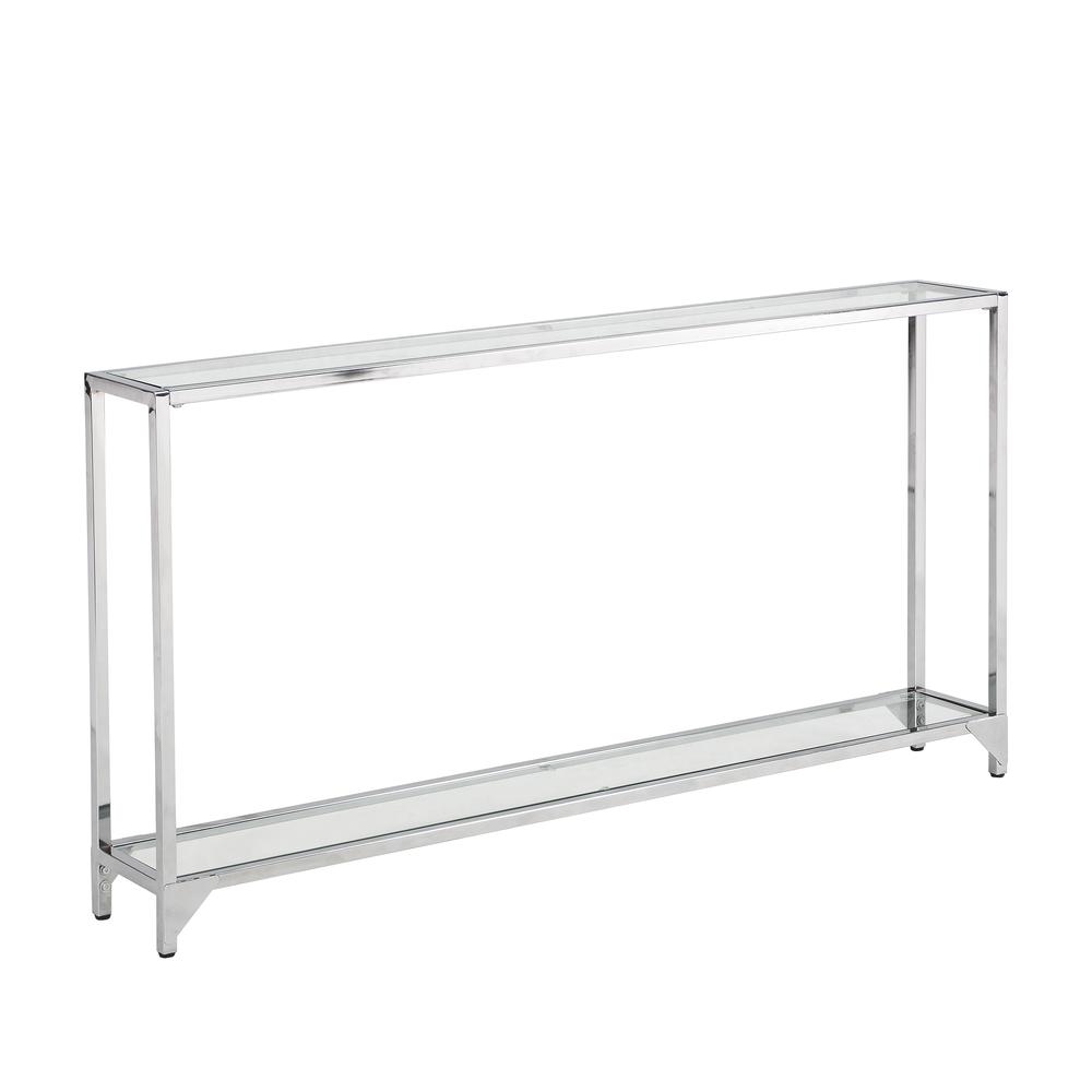 Graydon Slim Console - Chrome. Picture 1