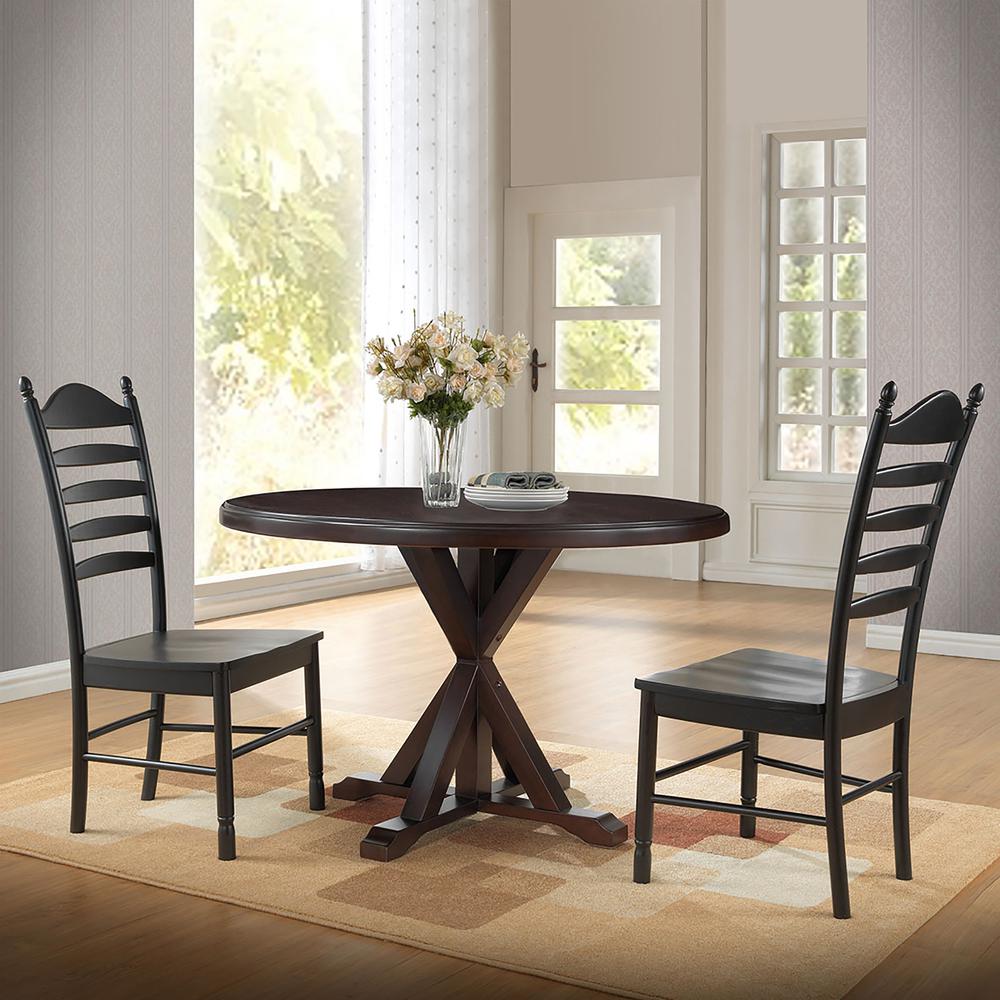 Monet X Base Dining Table - Espresso. Picture 5