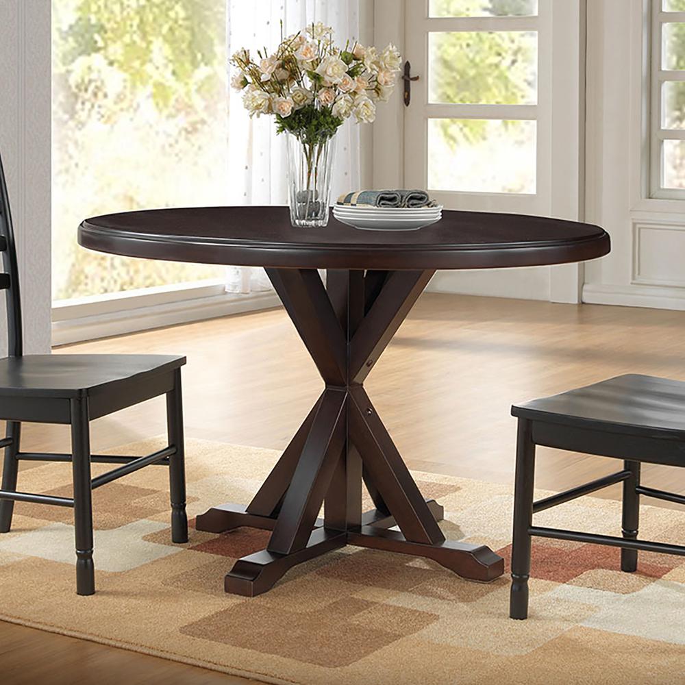 Monet X Base Dining Table - Espresso. Picture 7