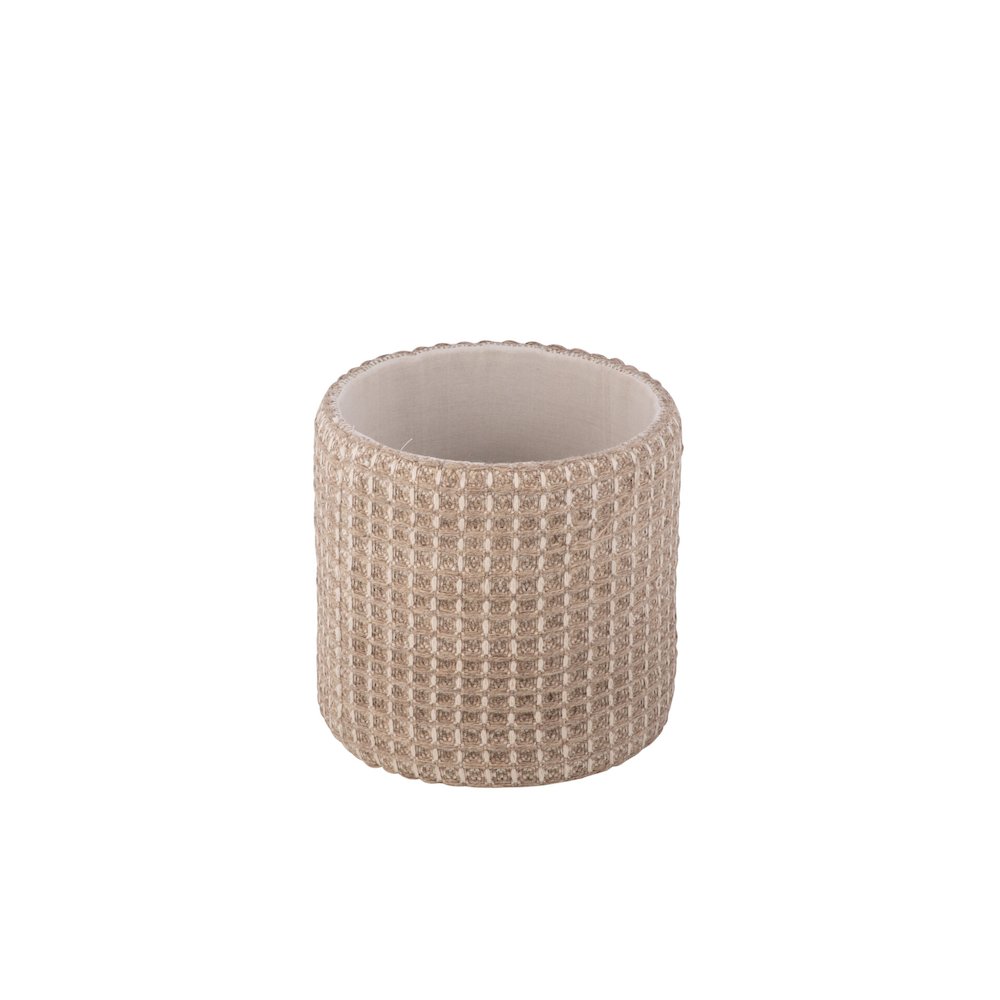Handwoven Plutus Tuape Waffle Storage Ottoman. Picture 5