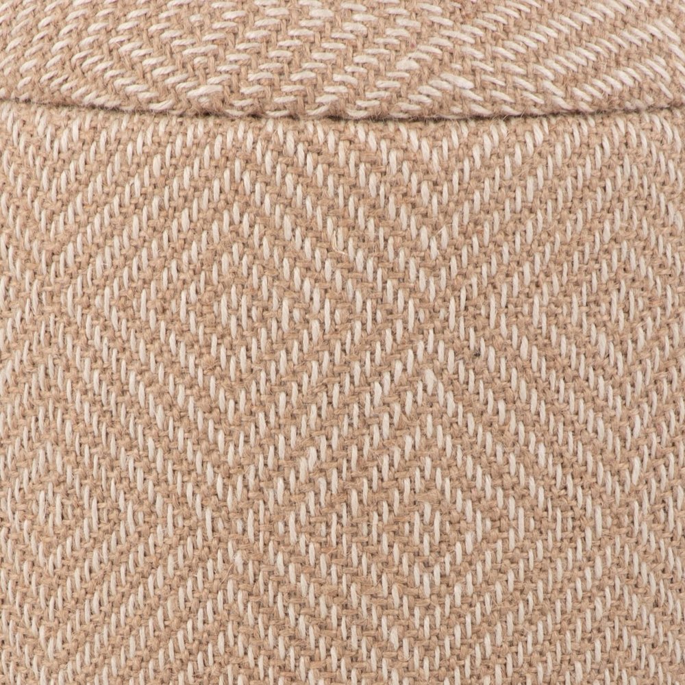 Handwoven Hesperus Diamond Juste Storage Ottoman. Picture 9