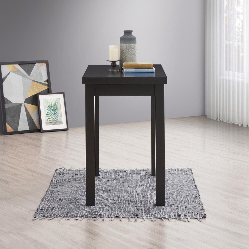 Waverly Thick Top Bar Table - Antique Black. Picture 8