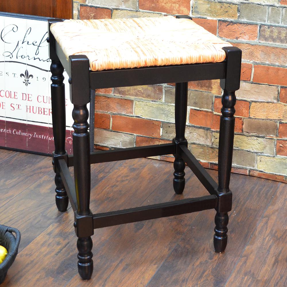 Hawthorne 24" Counter Stool - Antique Black. Picture 8