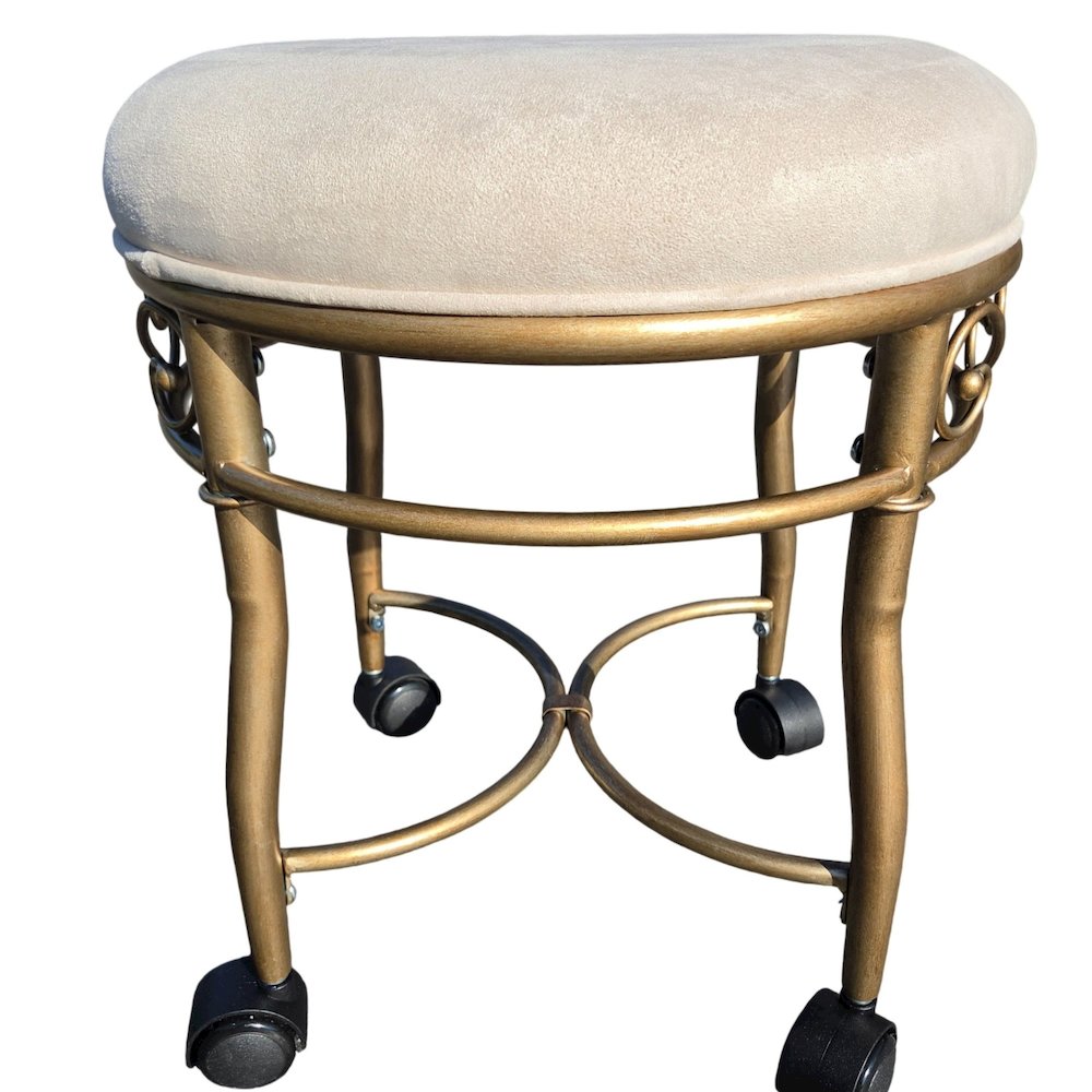 Victorian Vanity Stool - Bronze. Picture 8