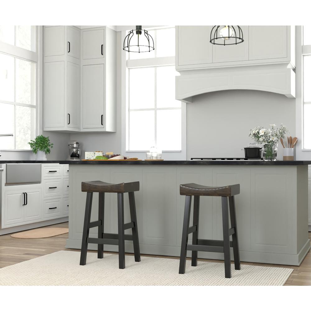 Colborn 30" Barstool - Elm/Black. Picture 6