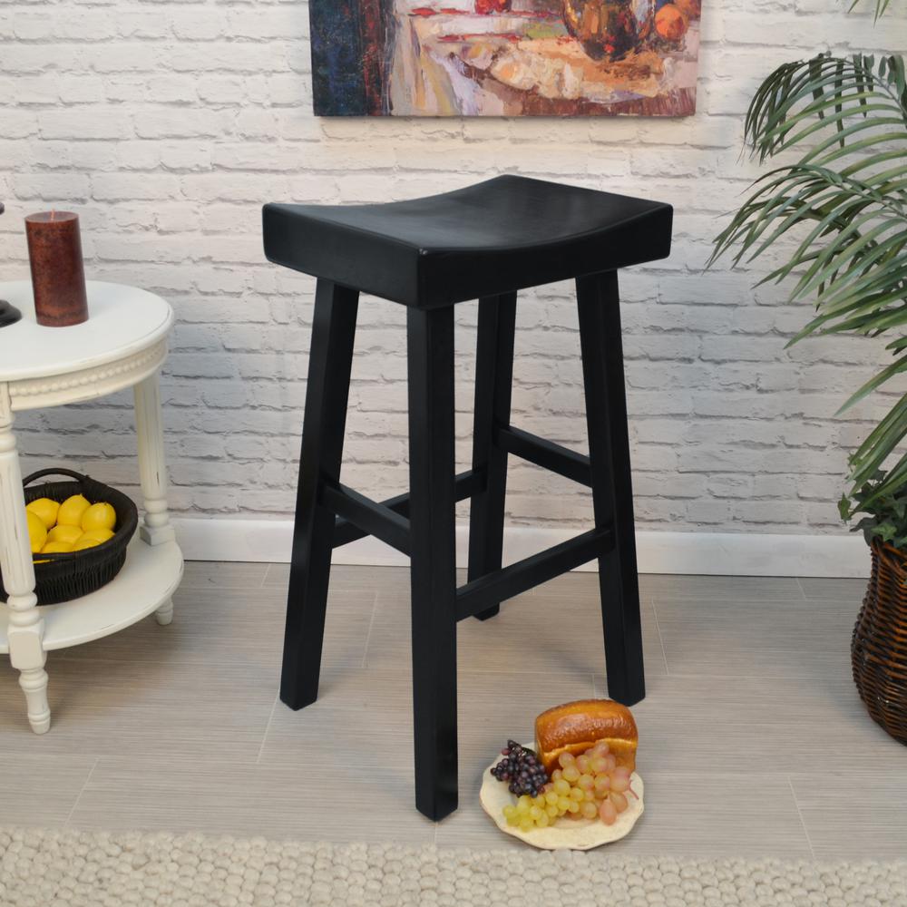 Colborn 30" Barstool - Antique Black. Picture 6