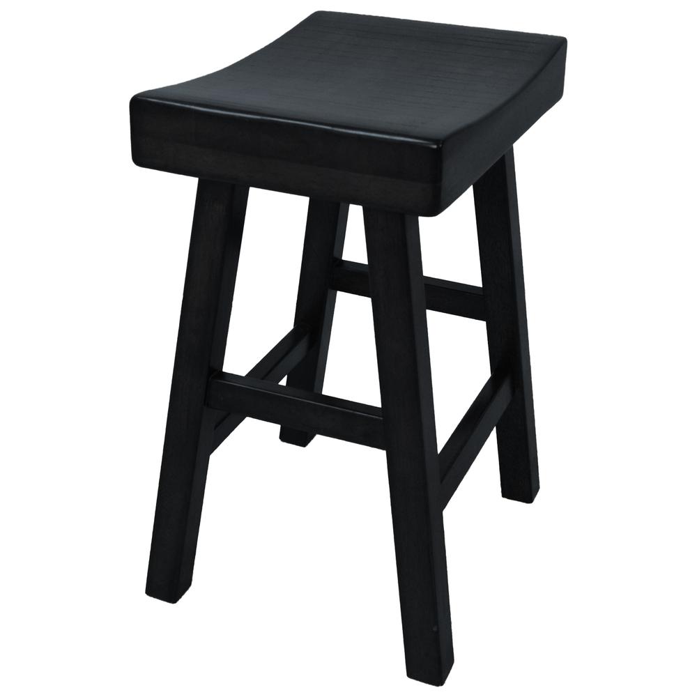Colborn 25" Counter Stool - Antique Black. Picture 2