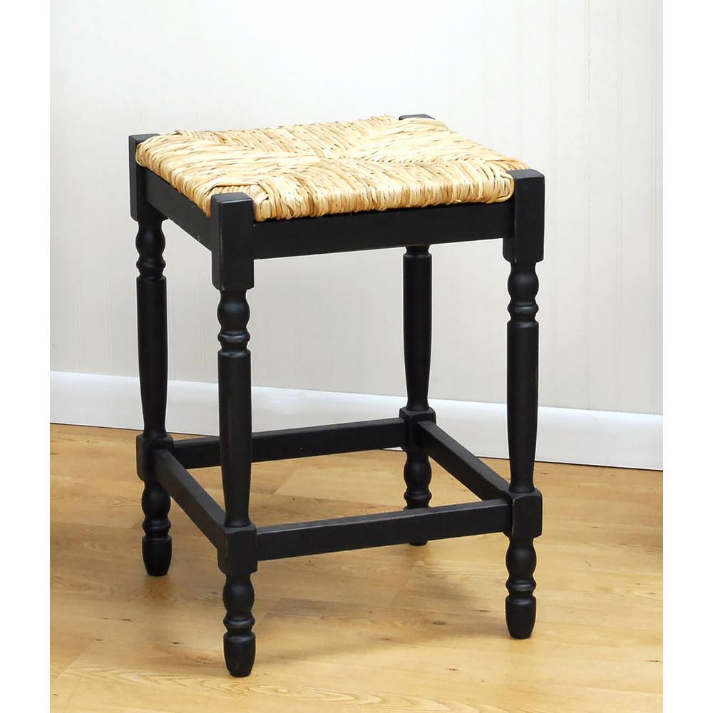 Hawthorne 24" Counter Stool - Antique Black. Picture 10