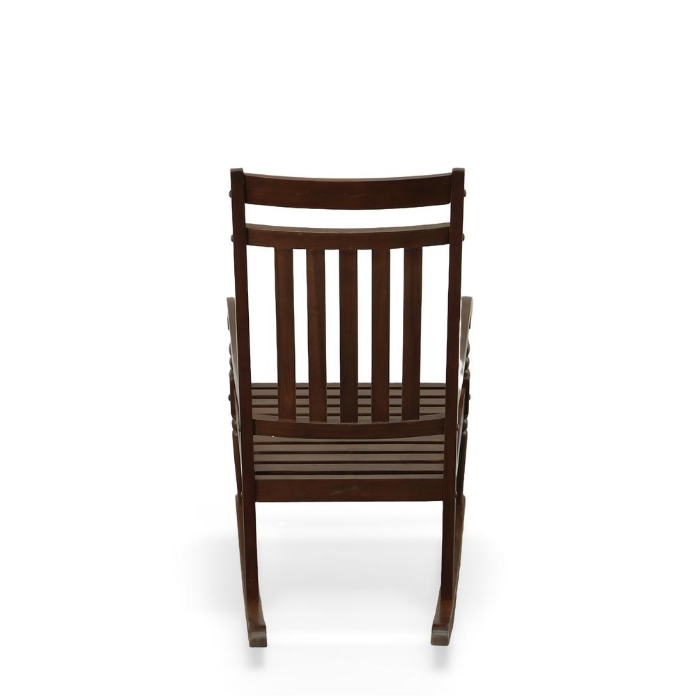 Belmont Outdoor Slat Rocker - Elm. Picture 2