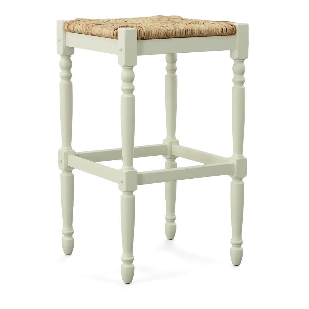 Hawthorne 29" Barstool - Antique White. Picture 1