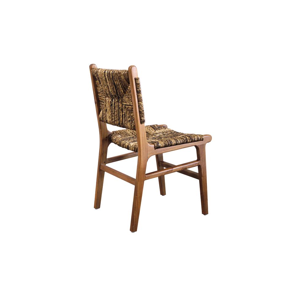 Banana Weave Dining Chair - Set of 2 - Caramel. Picture 3