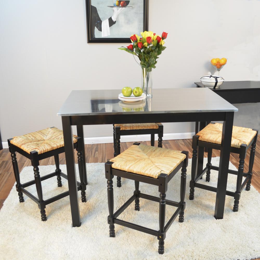 Hawthorne 24" Counter Stool - Antique Black. Picture 9