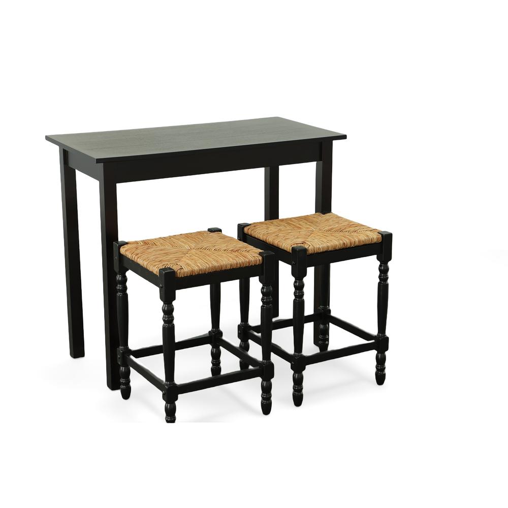 Tavern Pub Bar - Antique Black. Picture 5