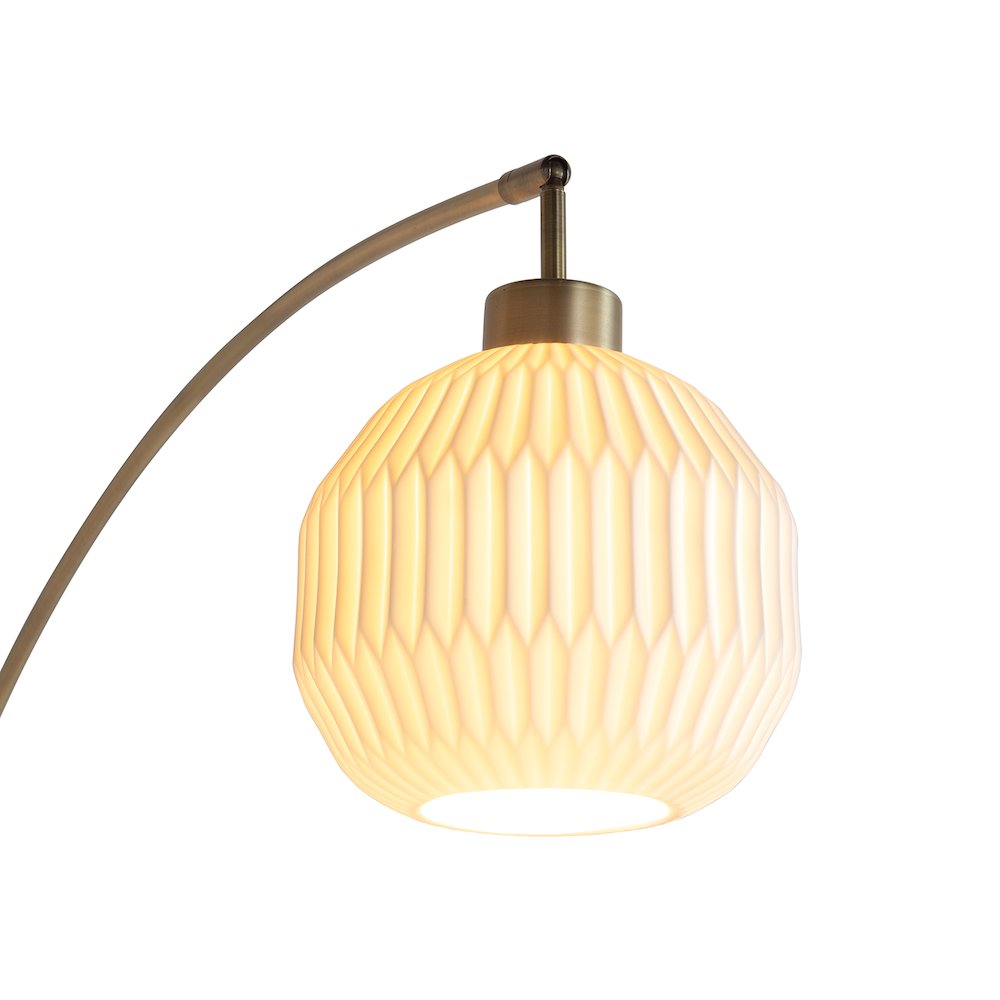 Moraga 3 Light Arc Floor Lamp. Picture 3