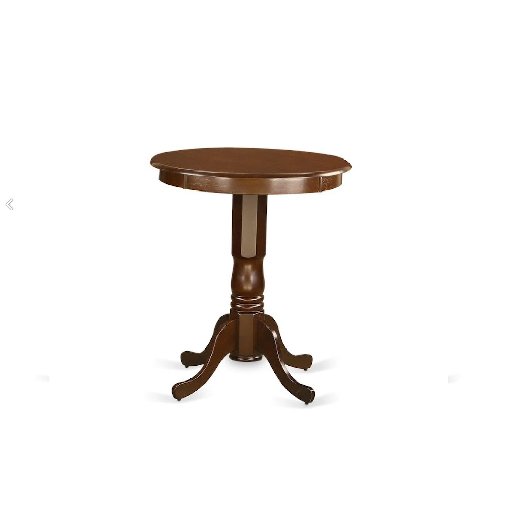 5  Pc  counter  height  Table  and  chair  set-pub  Table  and  4  bar  stools  with  backs. Picture 3