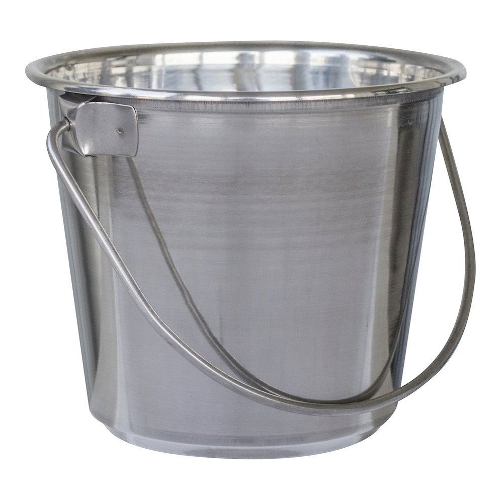 Sportsman Series .25 Gal Stainless Steel Bucket - 12 PK. Picture 2