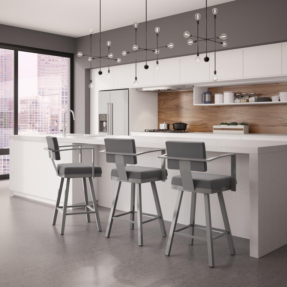 Akers 26 in. Swivel Counter Stool. Picture 2