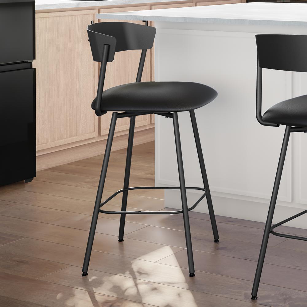 Ludwig 26 in. Swivel Counter Stool. Picture 6