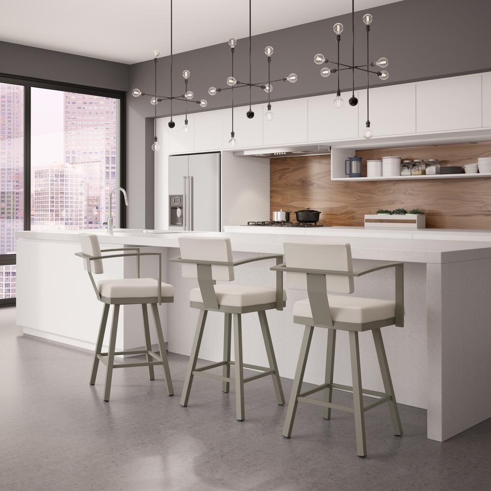 Akers 30 in. Swivel Bar Stool. Picture 2