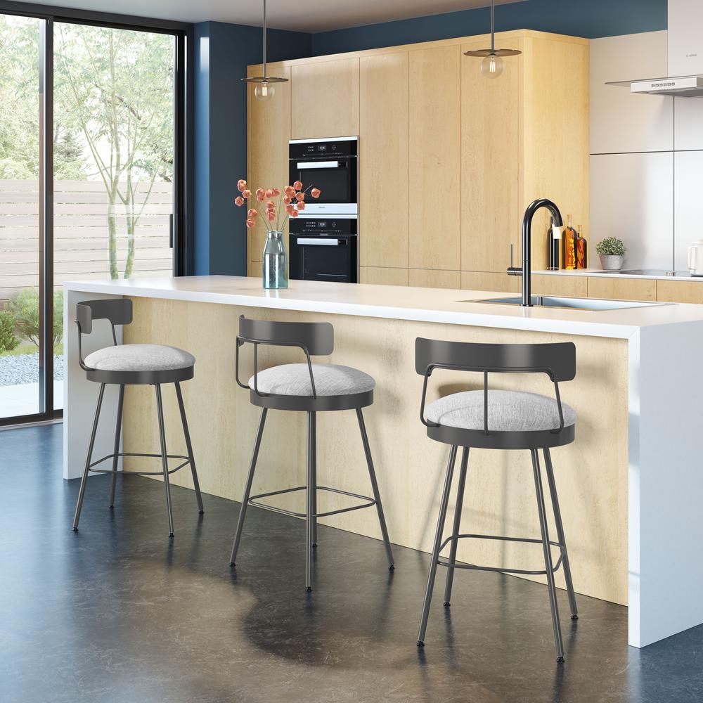 Monza 26 in. Swivel Counter Stool. Picture 5