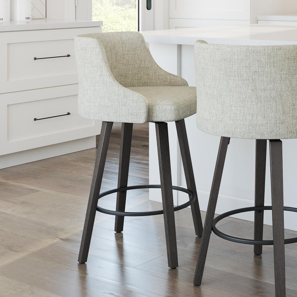 Ramon 26 in. Swivel Counter Stool. Picture 6