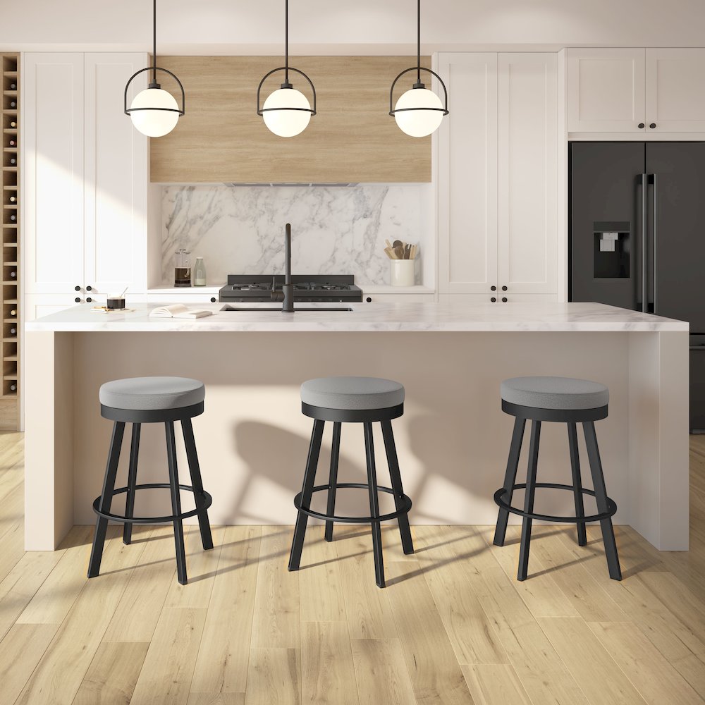 Swice 26 in. Swivel Counter Stool. Picture 3