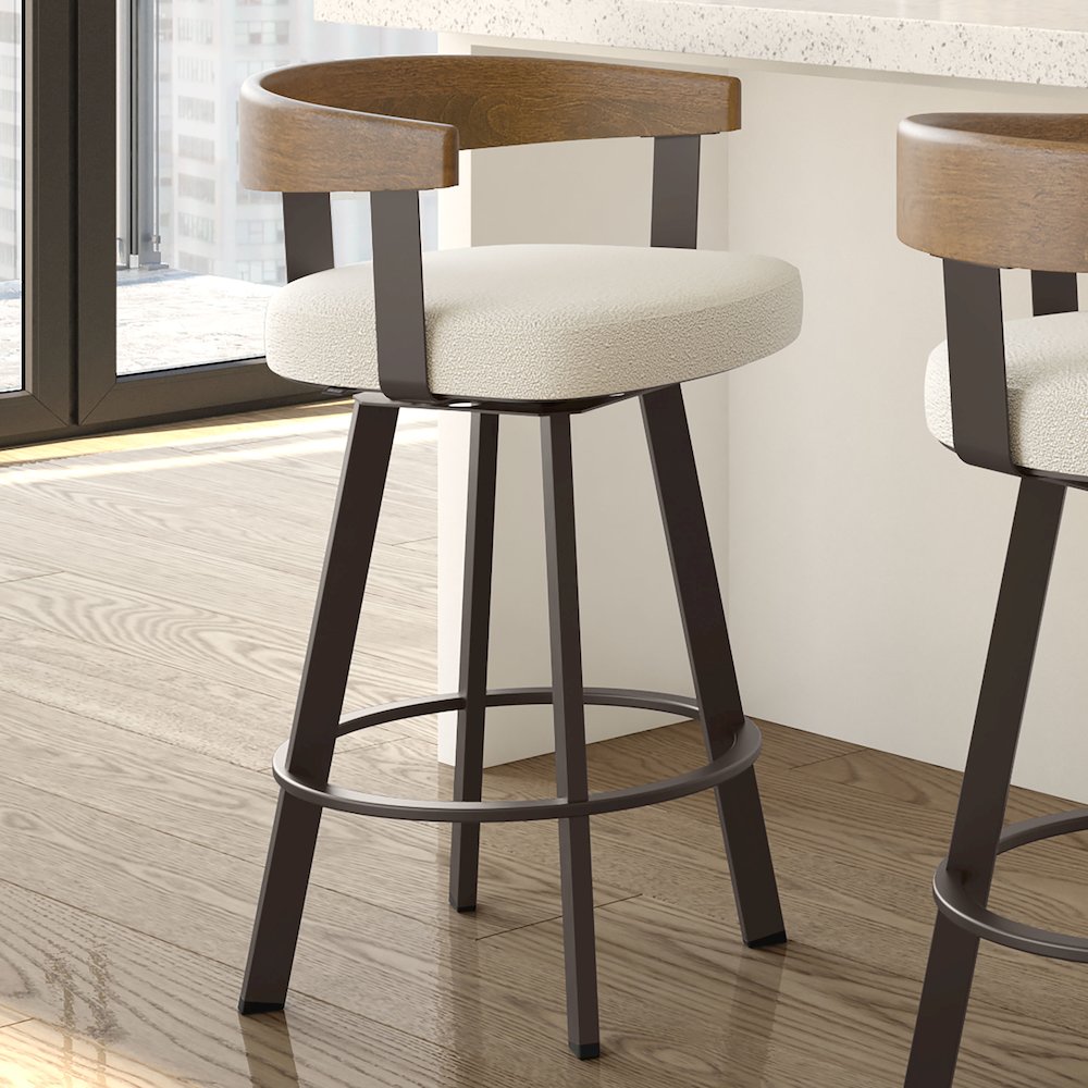 Lars 26 in. Swivel Counter Stool. Picture 6