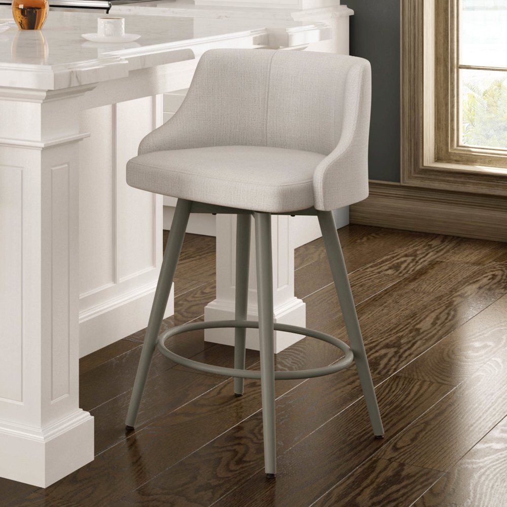 Duncan 30 in. Swivel Bar Stool. Picture 3