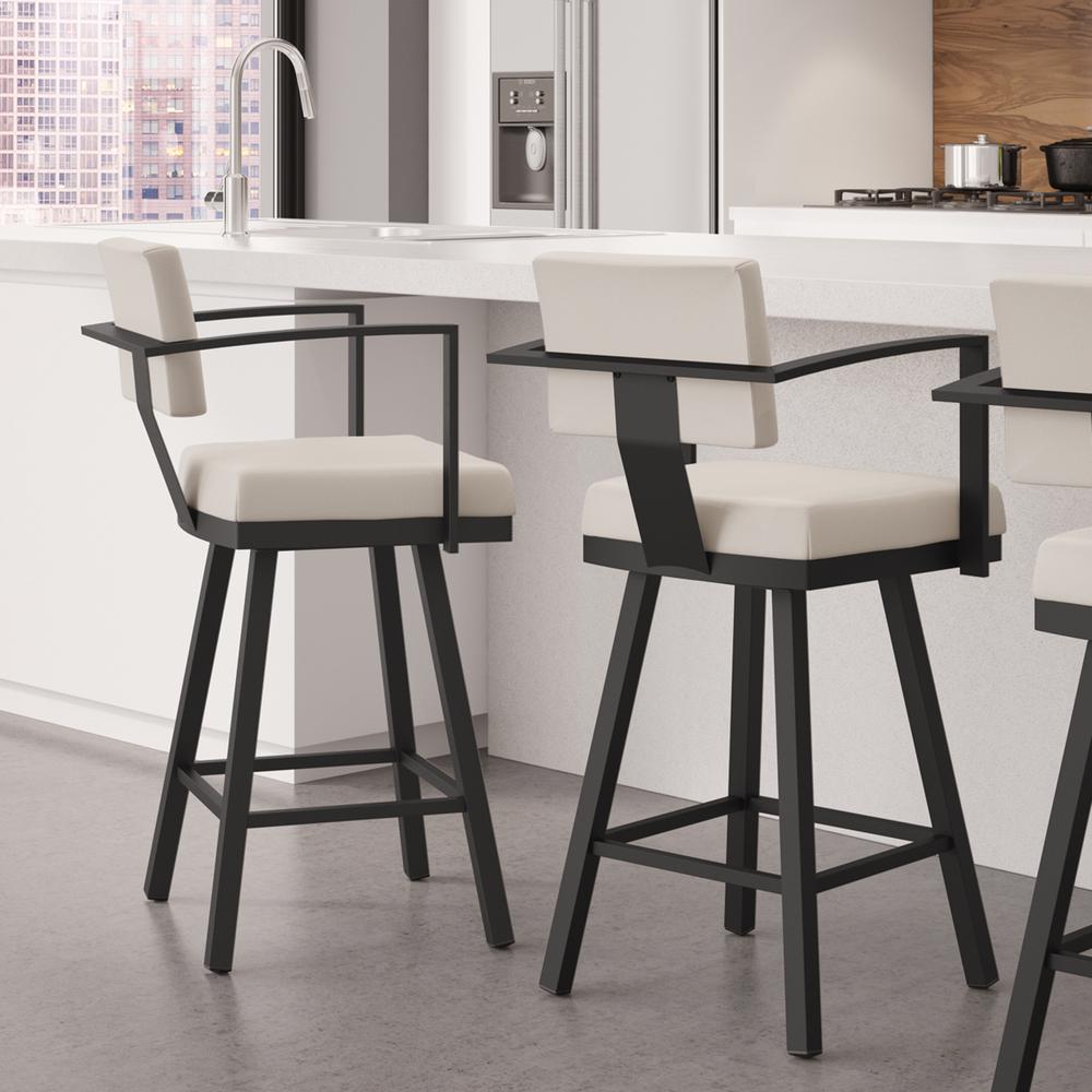 Akers 26 in. Swivel Counter Stool. Picture 3