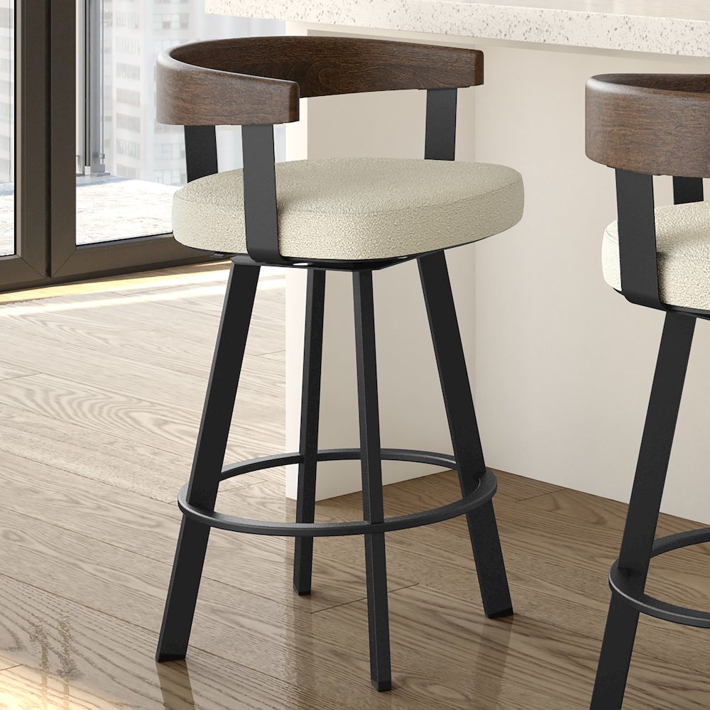 Lars 30 in. Swivel Bar Stool. Picture 6