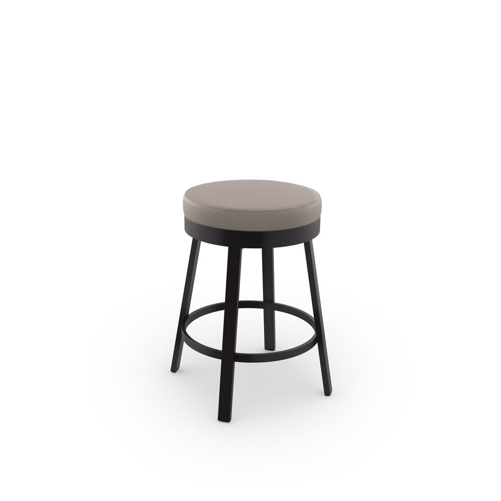Clock 26 in. Swivel Counter Stool. Picture 1