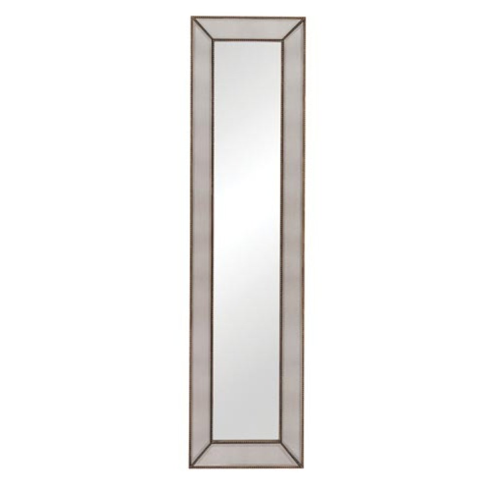 Beaded Floor Mirror. Picture 1