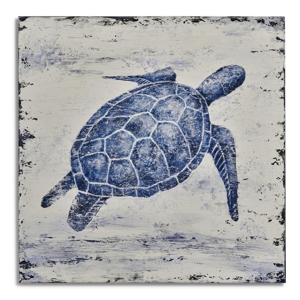Sea Turtle Canvas Art. Picture 1