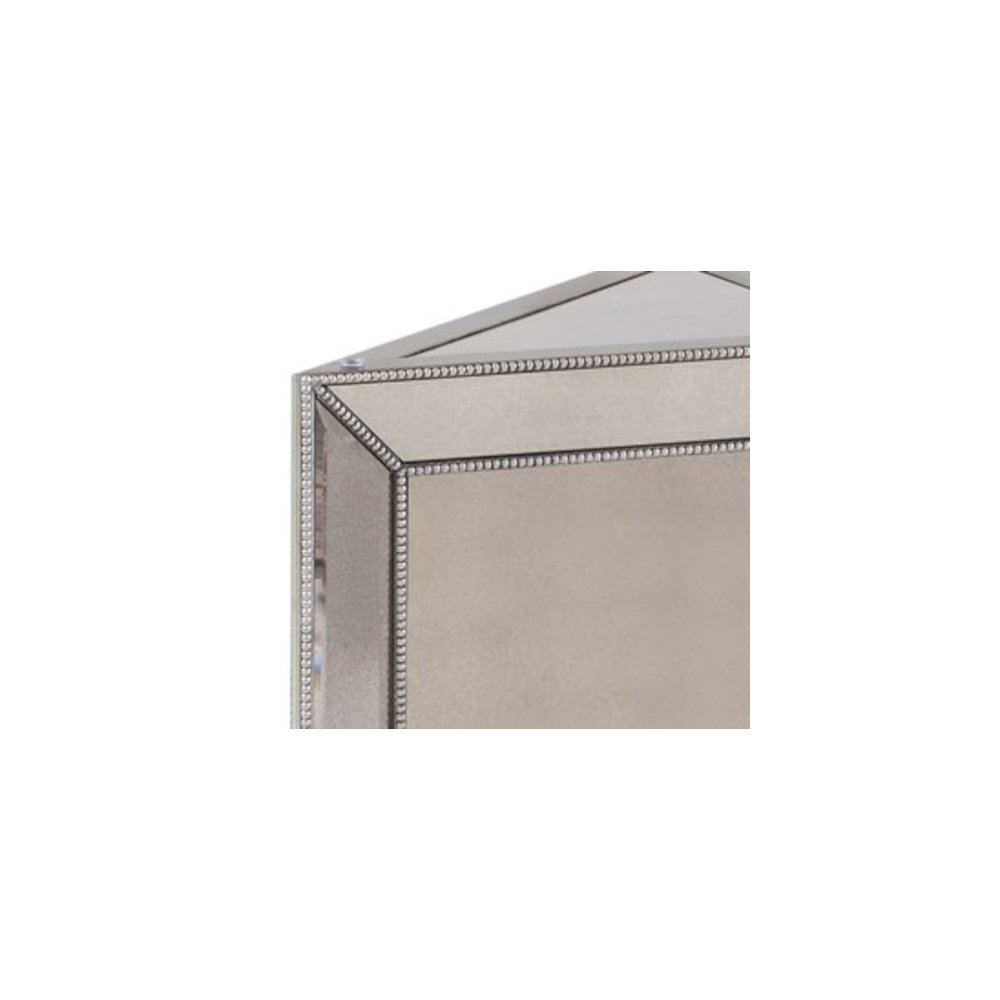 Murano Pedestal Dining Base (S/2) in Silver Color. Picture 2