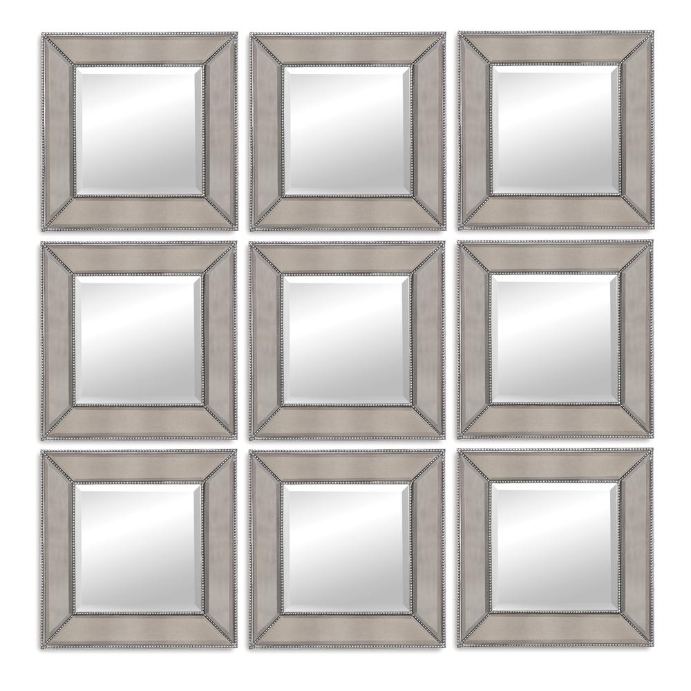Beaded Wall Mirror. Picture 3