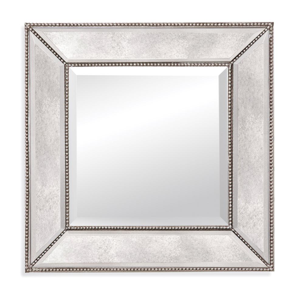 Beaded Wall Mirror. Picture 1