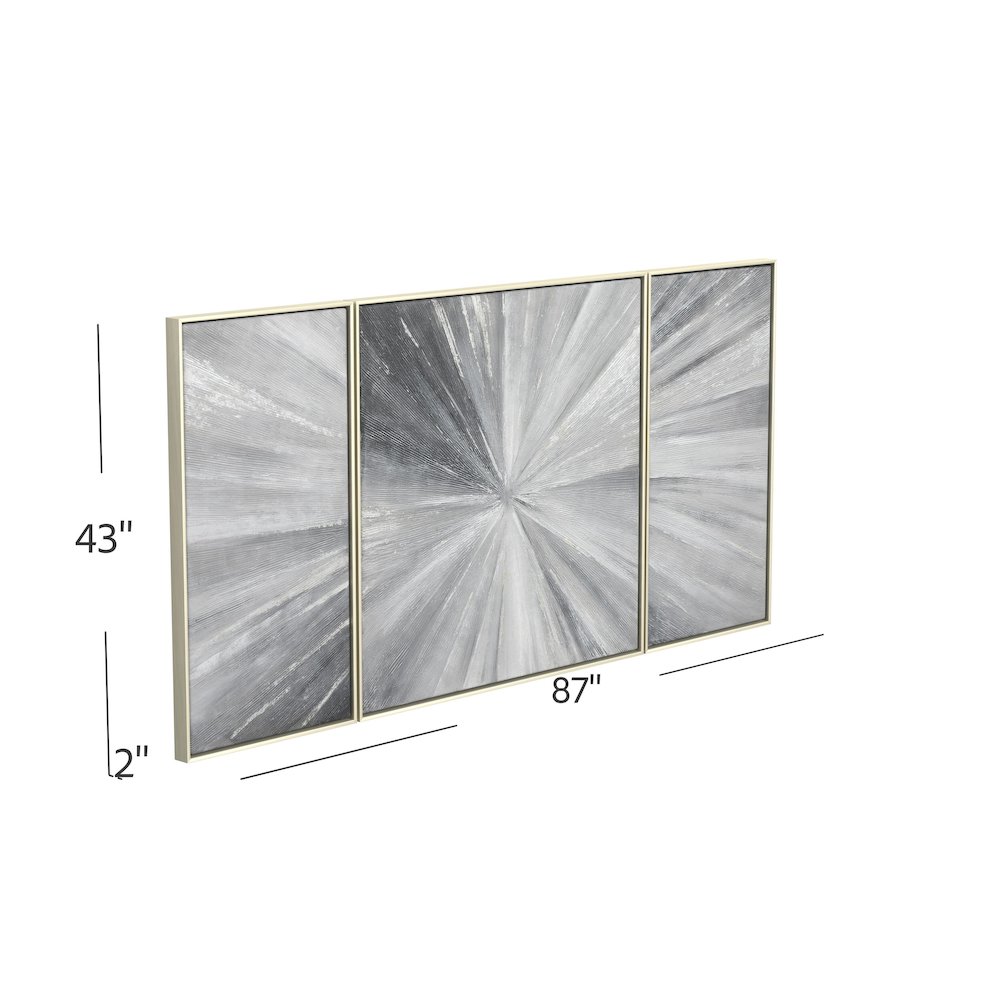 Cambric Framed Canvas Set of 3. Picture 7