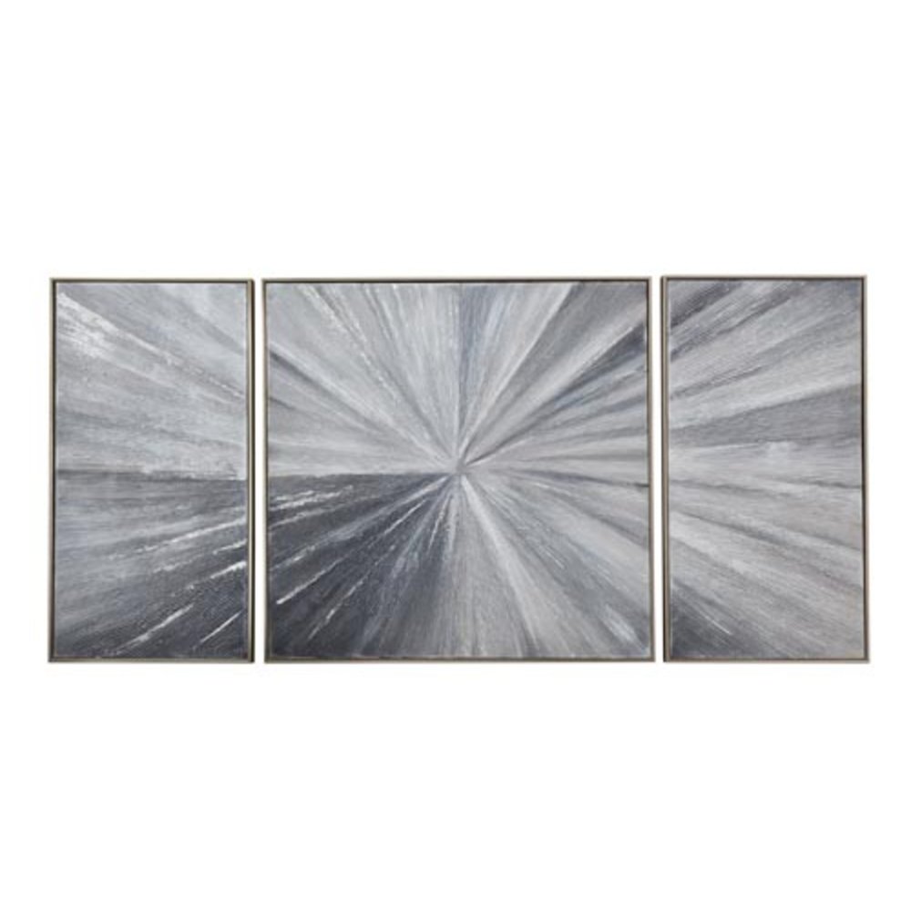 Cambric Framed Canvas Set of 3. Picture 1