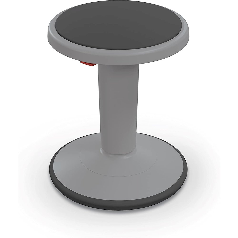 Hierarchy Height Adjustable Grow Stool- Short Stool (Grey). Picture 1