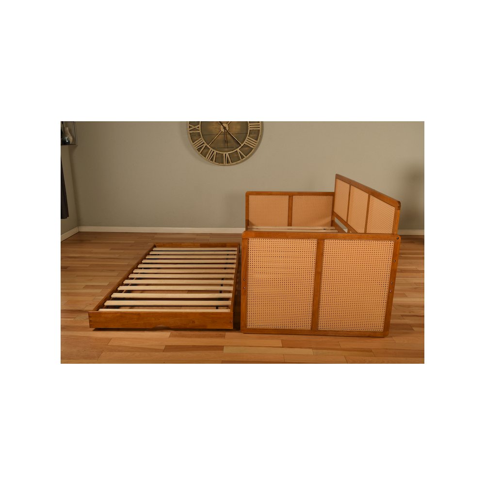 Abaco Daybed -Pop Up-Honey Finish (matress not included). Picture 9