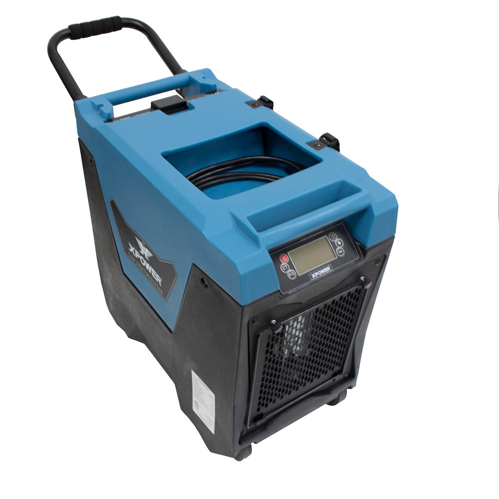 XD-85L2 145-Pint LGR Dehumidifier with Automatic Purge Pump - Blue. Picture 16