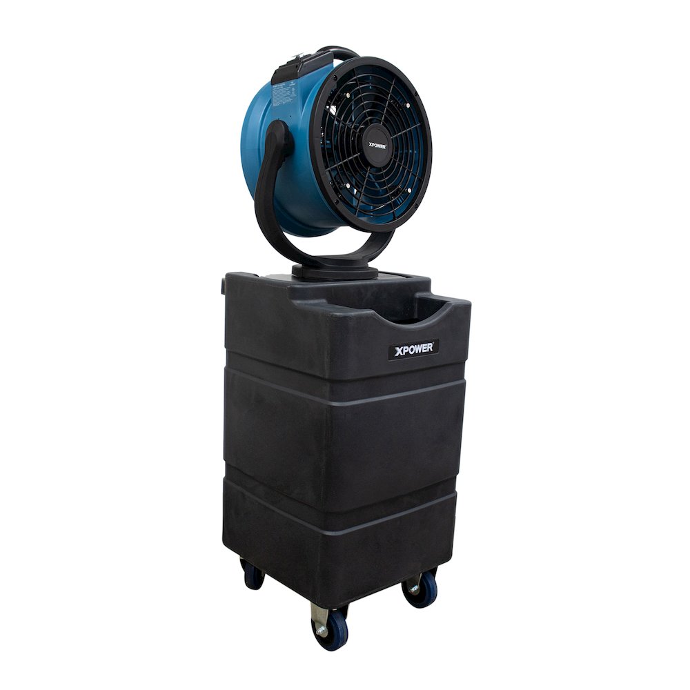 Oscillating Portable 3 Speed Outdoor Cooling Misting Fan. Picture 12
