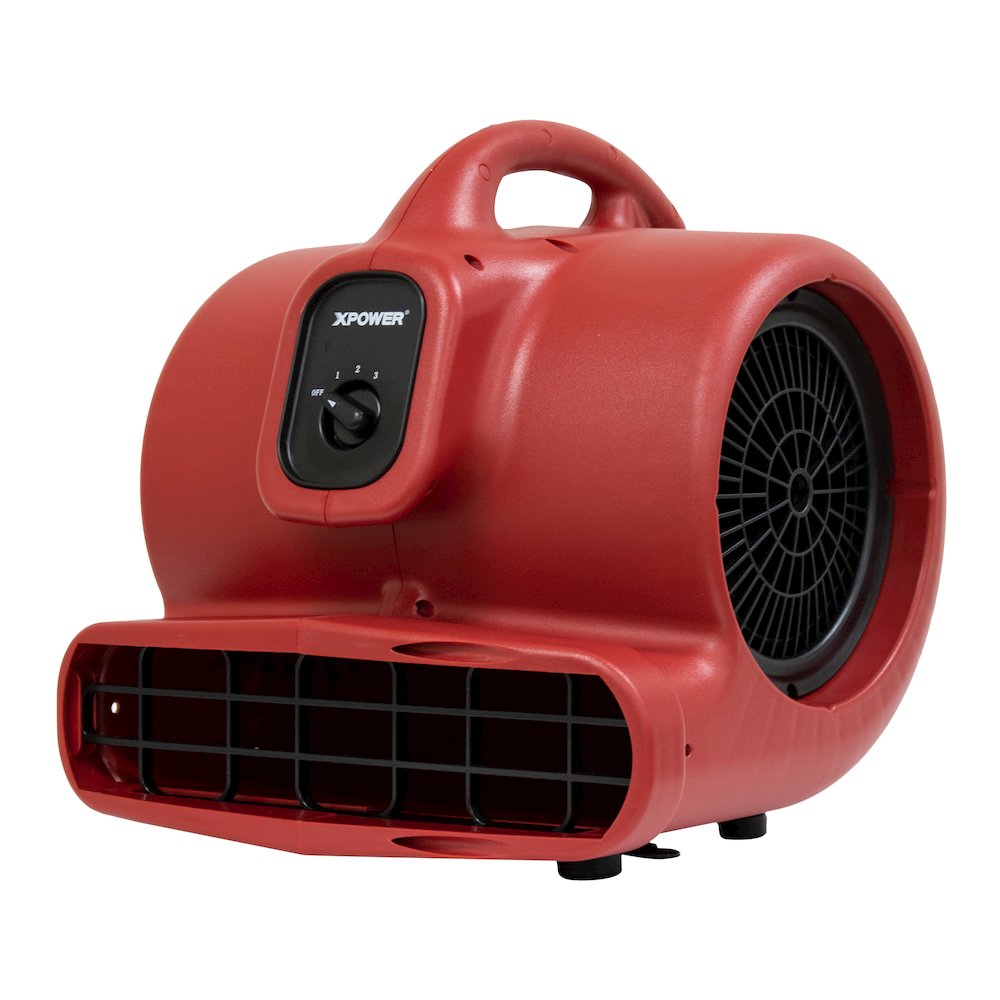 1/3 HP 2400 CFM 3 Speed, Carpet Dryer, Blower with Built-in GFCI Power Outlets. Picture 8
