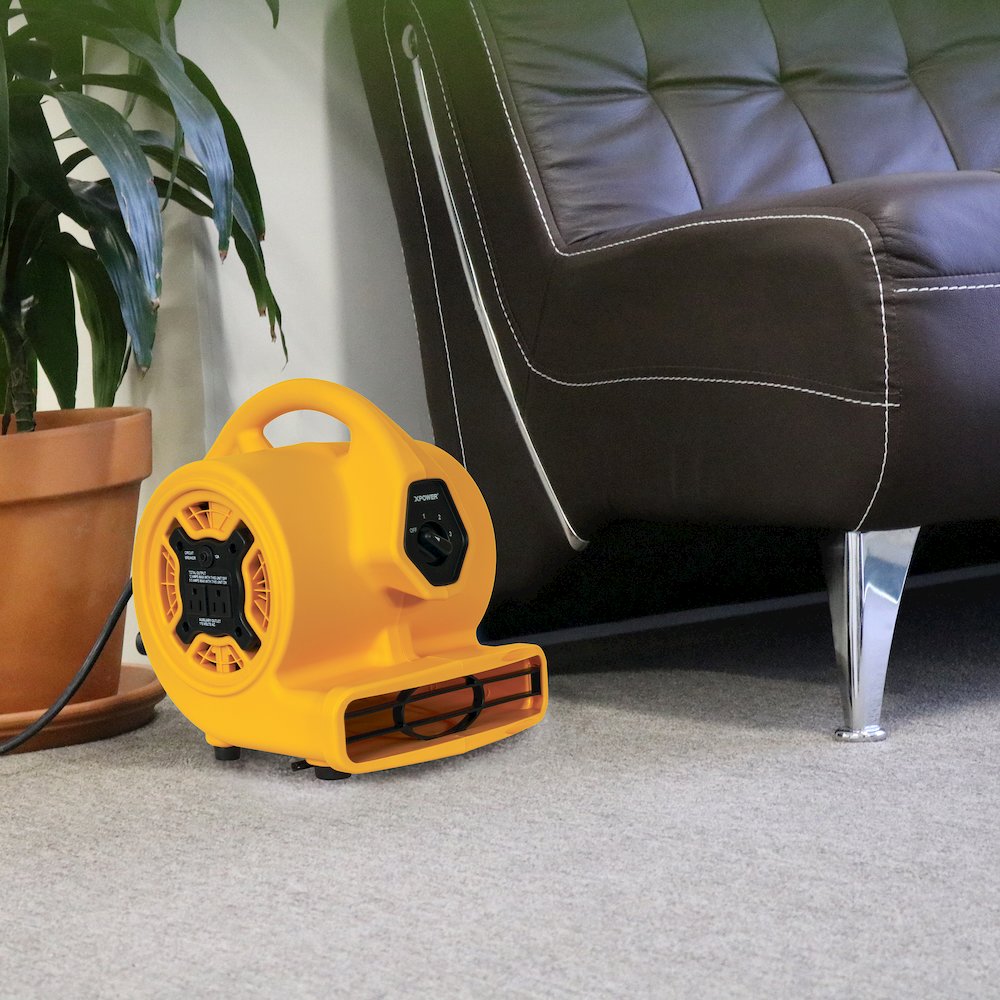 1/5 HP 800 CFM Multi-Purpose Mini Mighty Air Mover, Utility Fan, Dryer, Blower. Picture 21