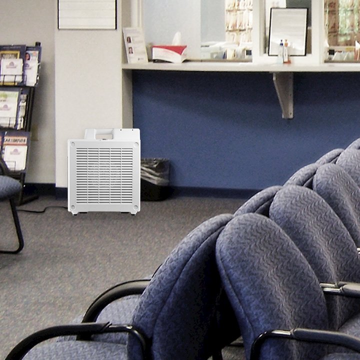 Professional 4 Stage Filtration HEPA Purifier System Air Scrubber. Picture 1